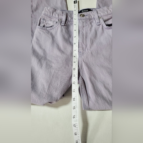HUDSON REMI straight cropped Lilac Womens‎ Size 25 Jeans - Picture 9 of 11